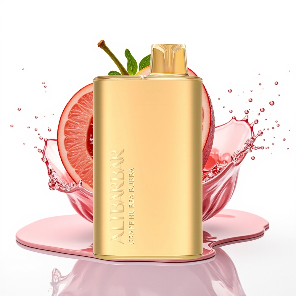 Alibarbar Rich 8000 Puf Enkratni Vape Grozdje Hubba Bubba 20ml 2000mAh