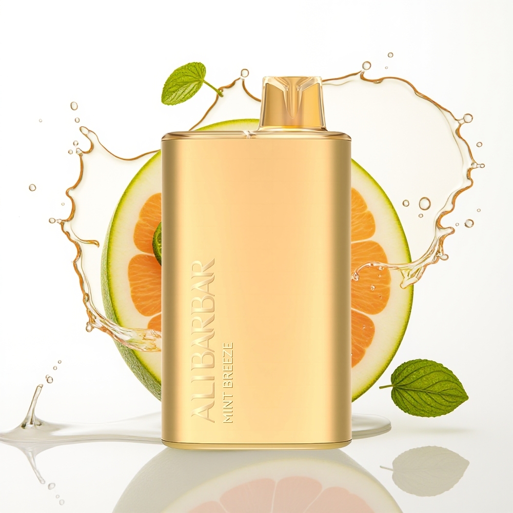 Alibarbar Rich 8000 Puffov Enkratna Vapa Metina Svežina 20ml 2000mAh