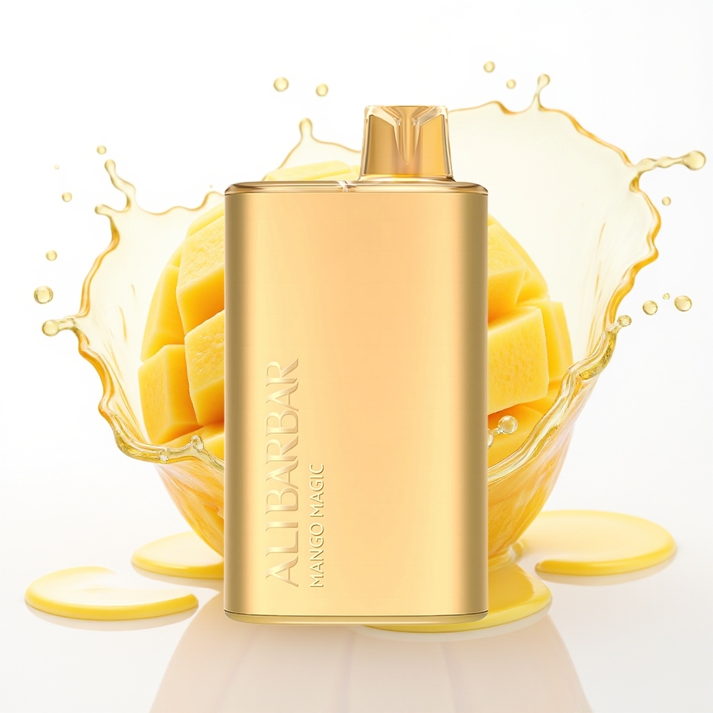 Alibarbar Rich 8000 Puffs 20ml 2000mAh Enkratna Vapa Mango Čarovnija