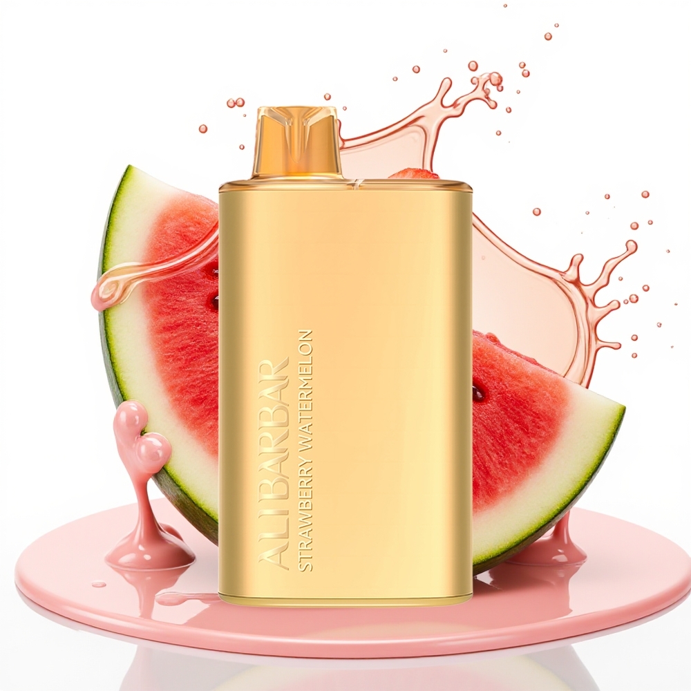 Alibarbar Rich 8000 Puffs 20ml 2000mAh Enkratna Vape Jagoda Lubenica