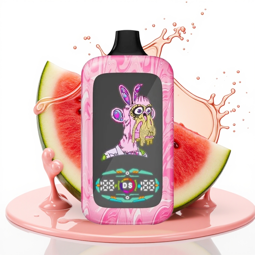 Fumot Digital Monkey 20000/40000 Enkratna Vape Jagoda Lubenica Dual Mesh Coil 850 MAH