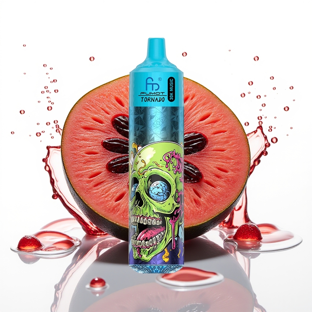 Fumot RandM Tornado 30000 Pih Črni Led 30mL 600mAh