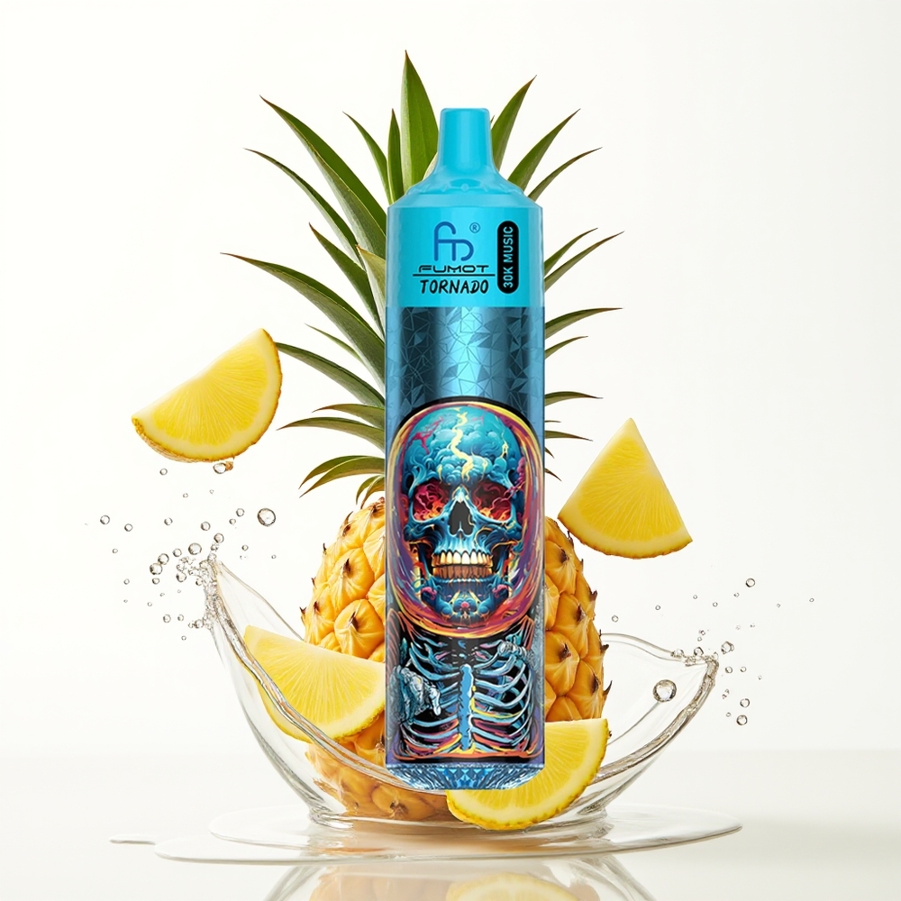 Fumot RandM Tornado 30000 Pihaljki 30mL Ananas Led