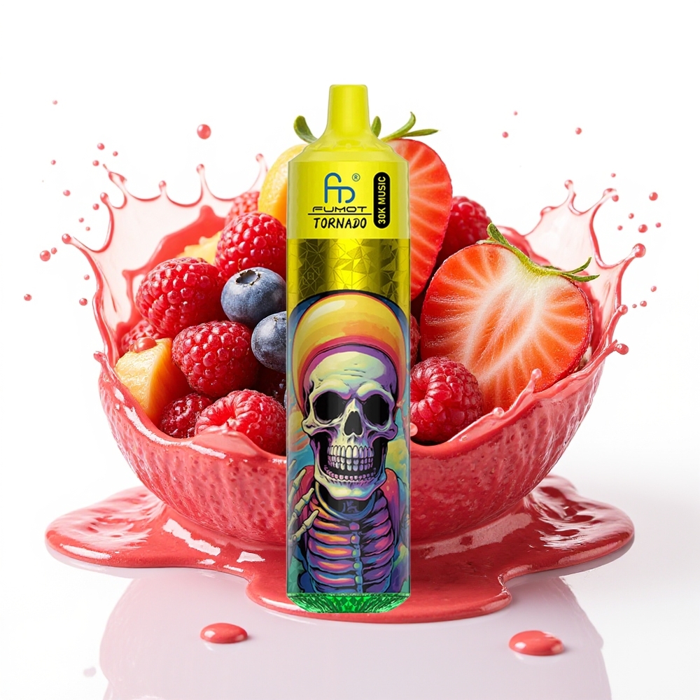 Fumot RandM Tornado 30000 Poteza 30ml Prefilled Sladka Jagoda Borovnica Malina