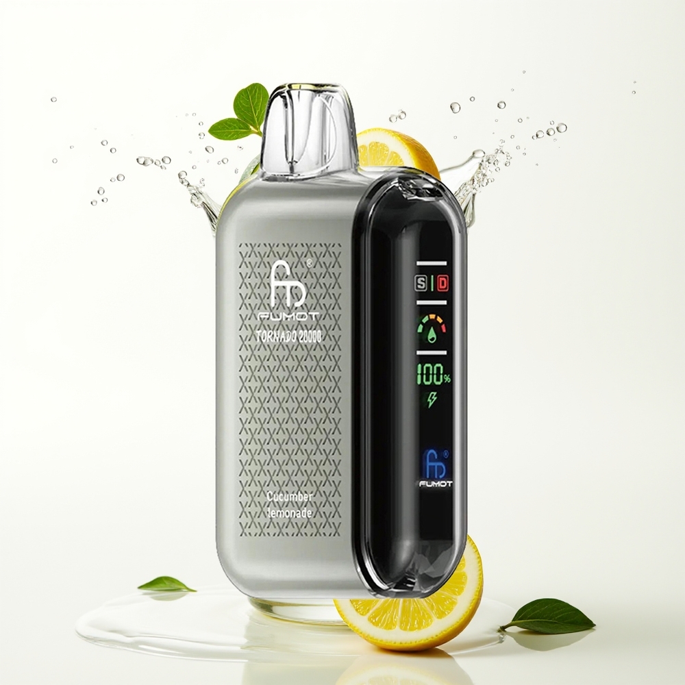 Fumot Tornado 20000 Puffov Dvojna Mreža 850mAh Kumareva Limonada