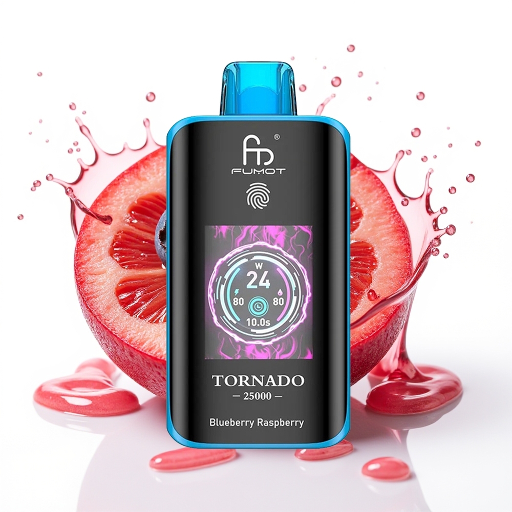 Fumot Tornado 25000 Puffs 20ml 700mAh Borovnica Malina