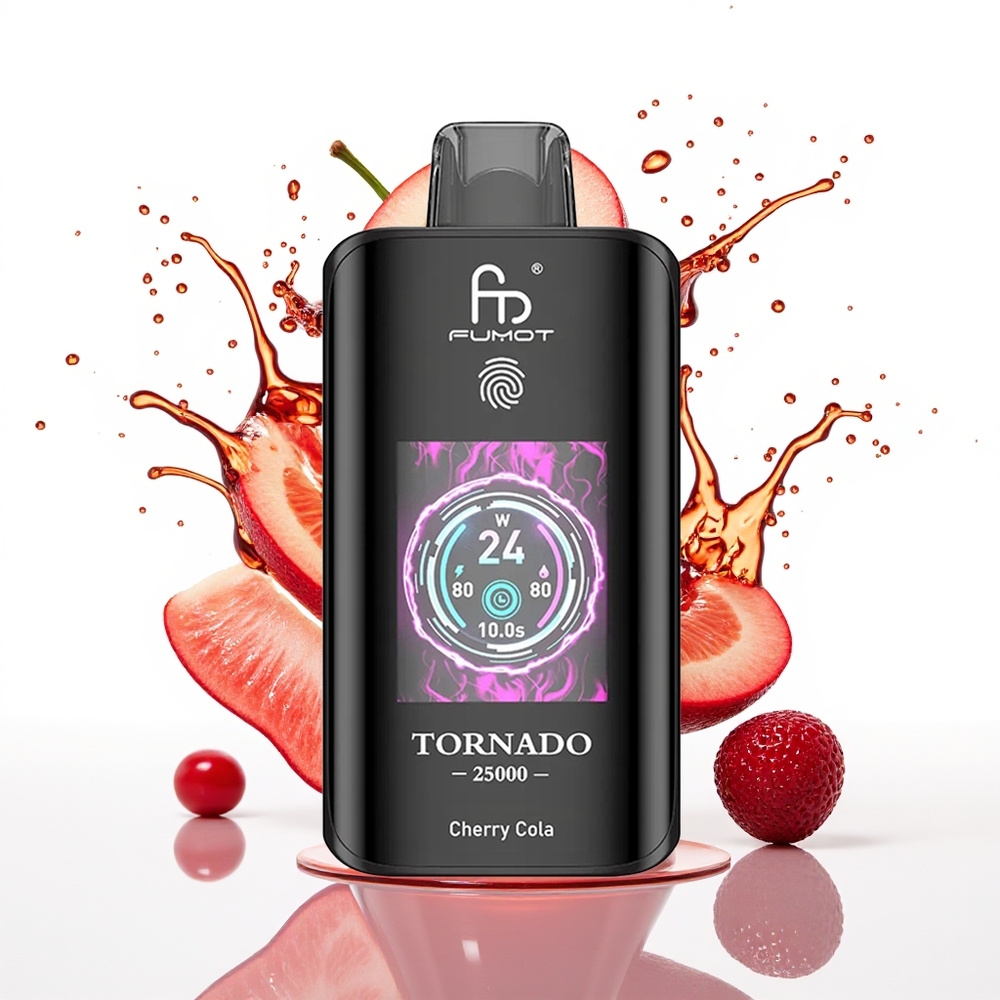 Fumot Tornado 25000 Puffs 20ml 700mAh Češnjeva Kola