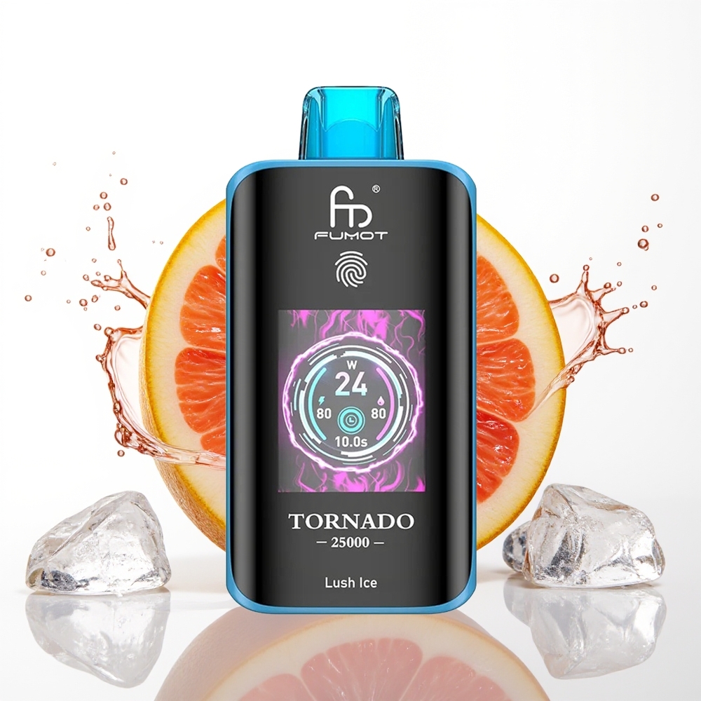 Fumot Tornado 25000 Puffs 700mAh 20ml Ljubičasti Leden