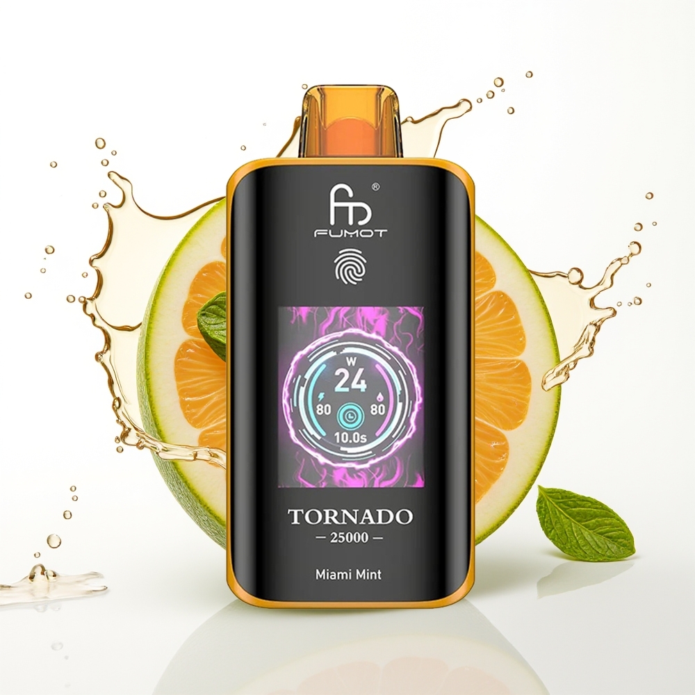 Fumot Tornado 25000 Puffs 700mAh HD Miami Menta