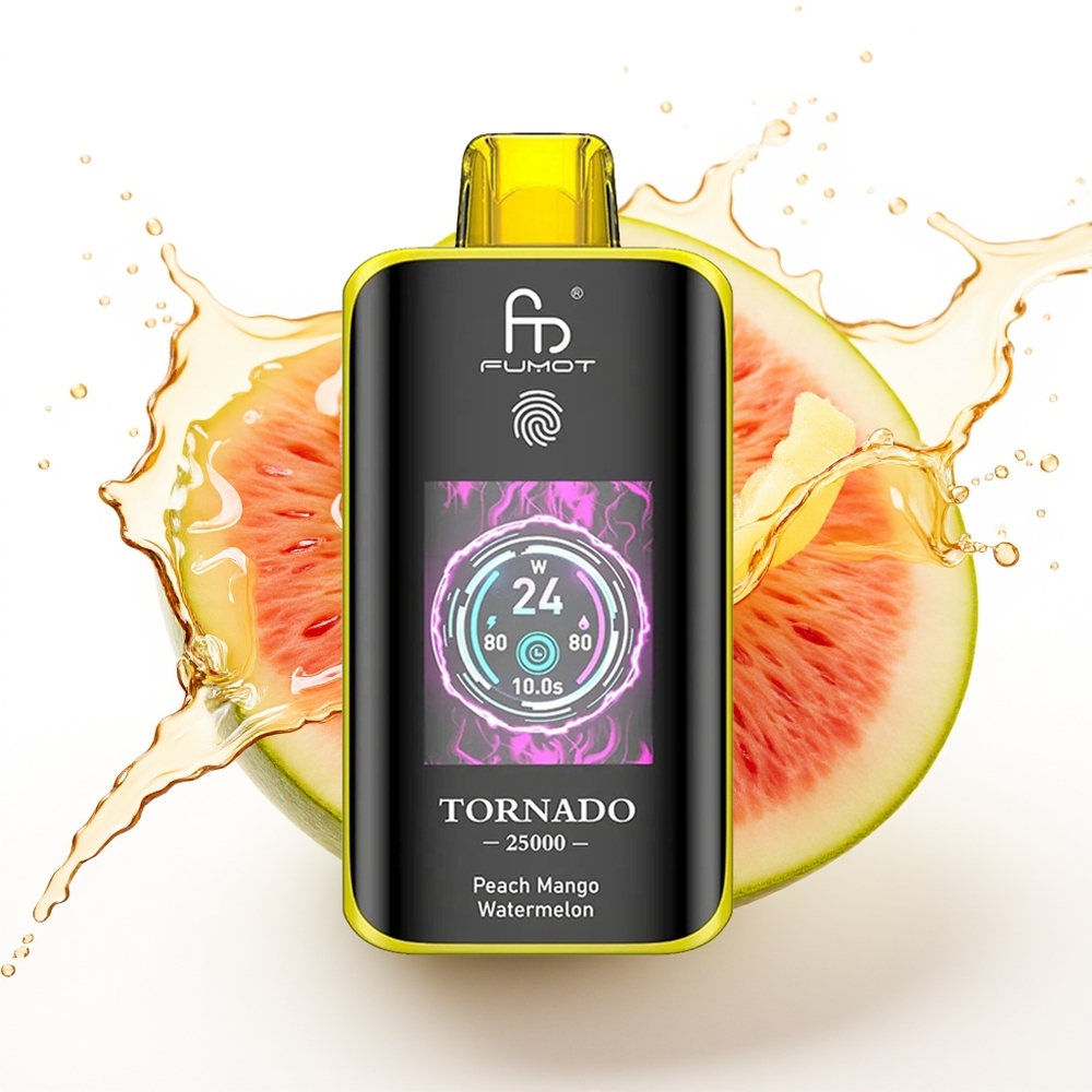 Fumot Tornado 25000 Puffs 700mAh Type-C Breskova Mango Lubenica