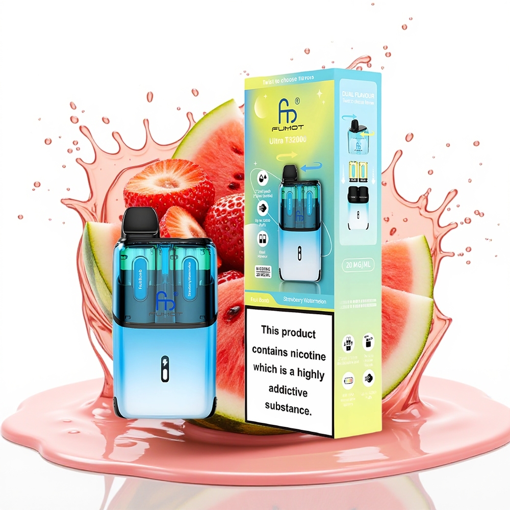 Fumot Ultra T32000 32000 Puffs 24ml Sadje Bomba - Jagoda Lubenica