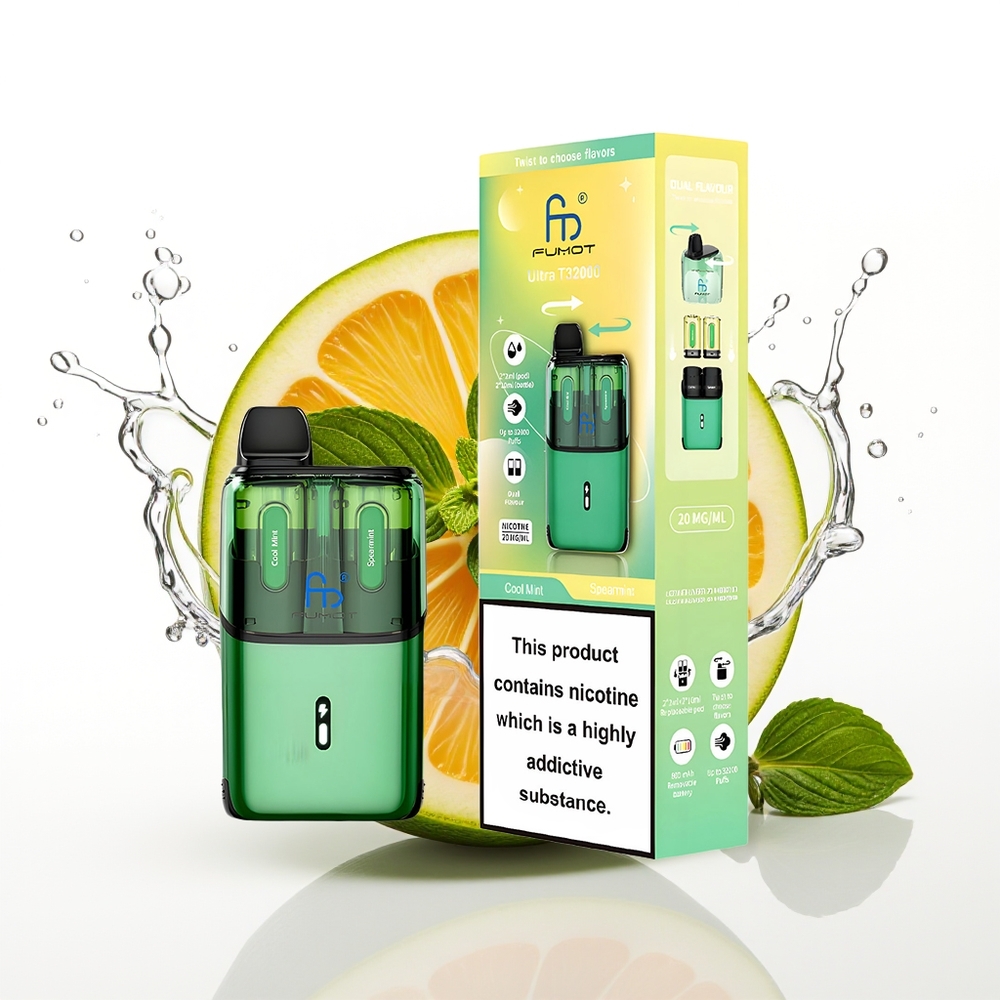 Fumot Ultra T32000 Enkratna Vapa Hladna Meta - Pikasta Meta 32000 Puffov 24ml