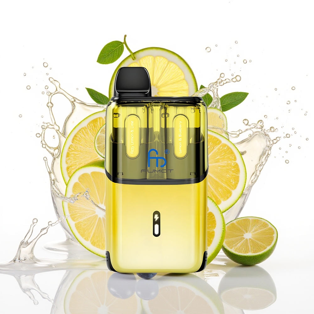 Fumot Ultra T32000 Enkratna Vape Gazirana Limeta & Borovnica - 32000 Pufov & 800mAh