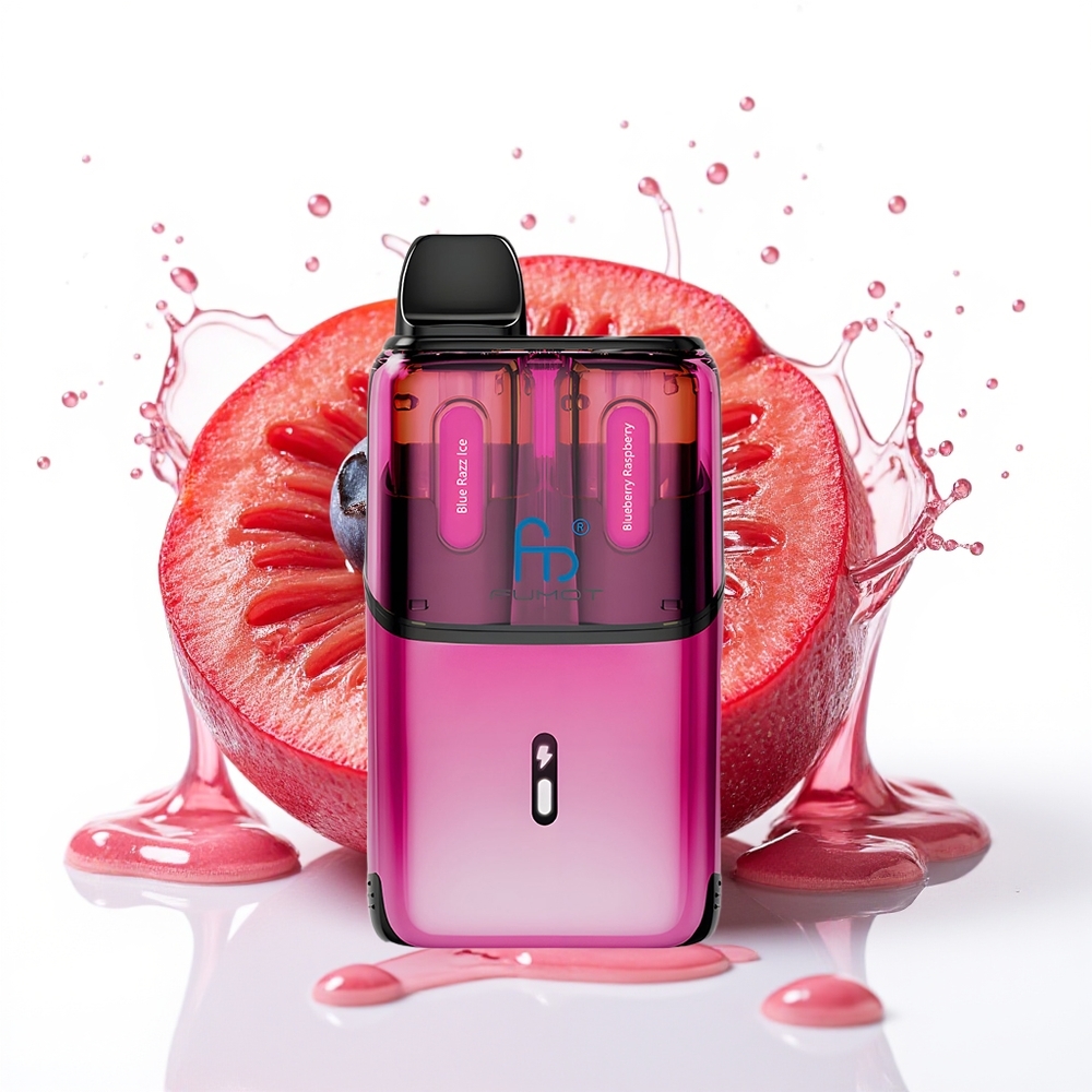 Fumot Ultra T32000 Enkratni Vape Modra Malina Led Borovnica 32000 Puffov 24ml