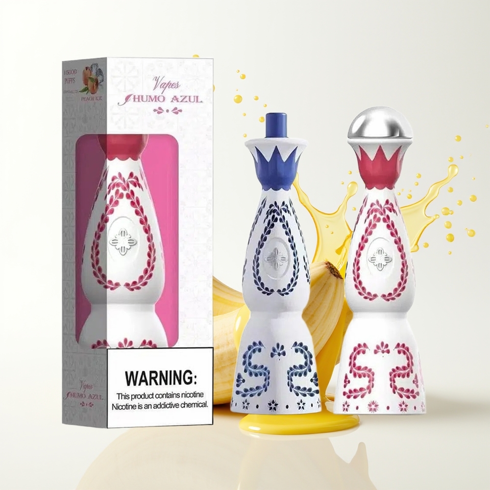 HUMO Azul 15000 Puffs 20mL 5% Nikotina Bananovec Enkratni Vape