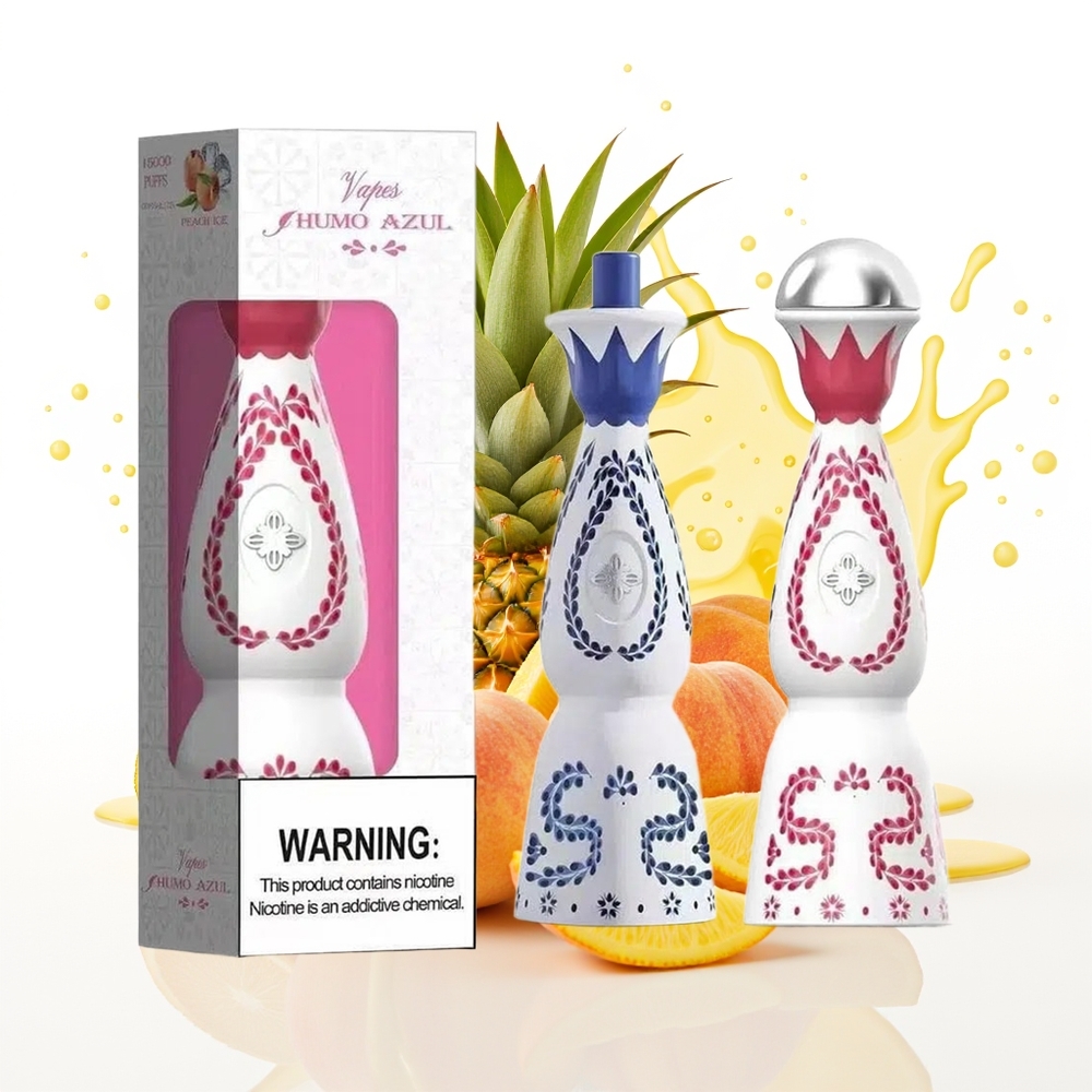 HUMO Azul 15000 Puffs 20mL 5% Nikotina Breskva Mango Ananas