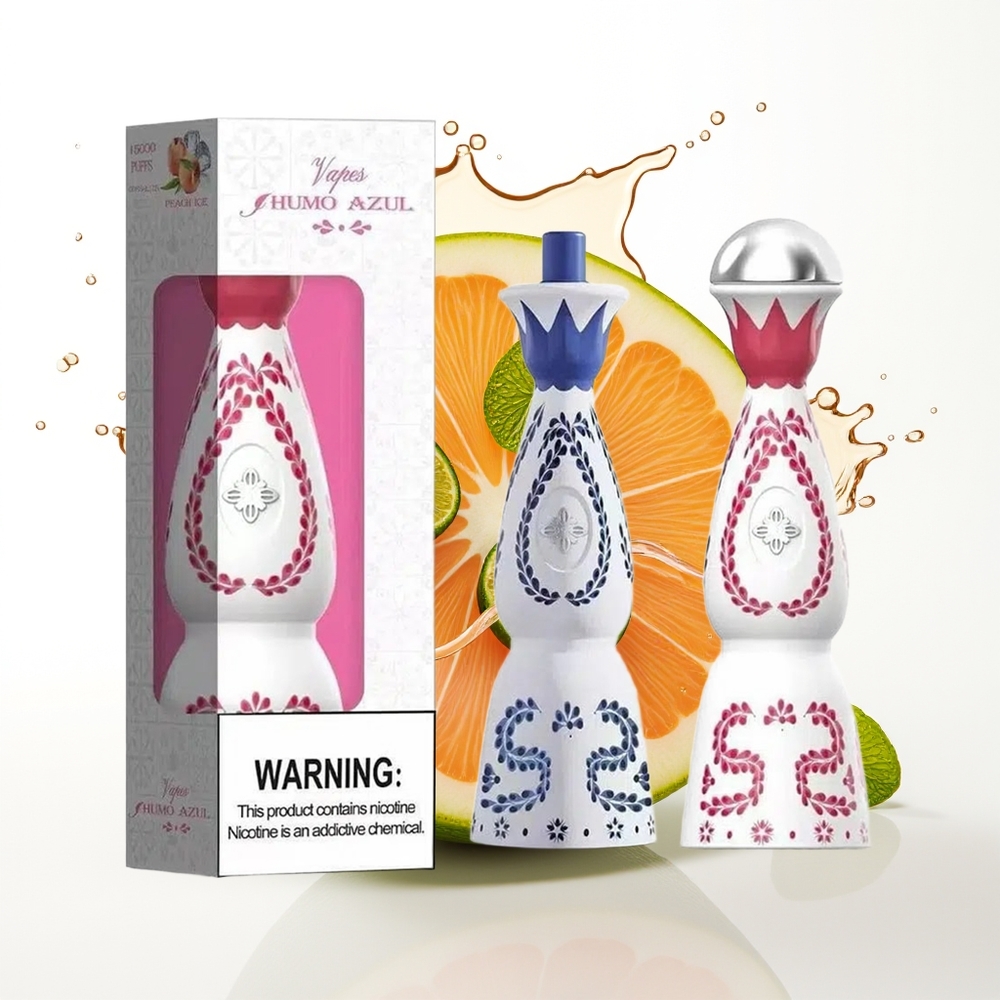 HUMO Azul 15000 Puffs 20mL 5% Nikotina Hladna Meta Enkratni Vape