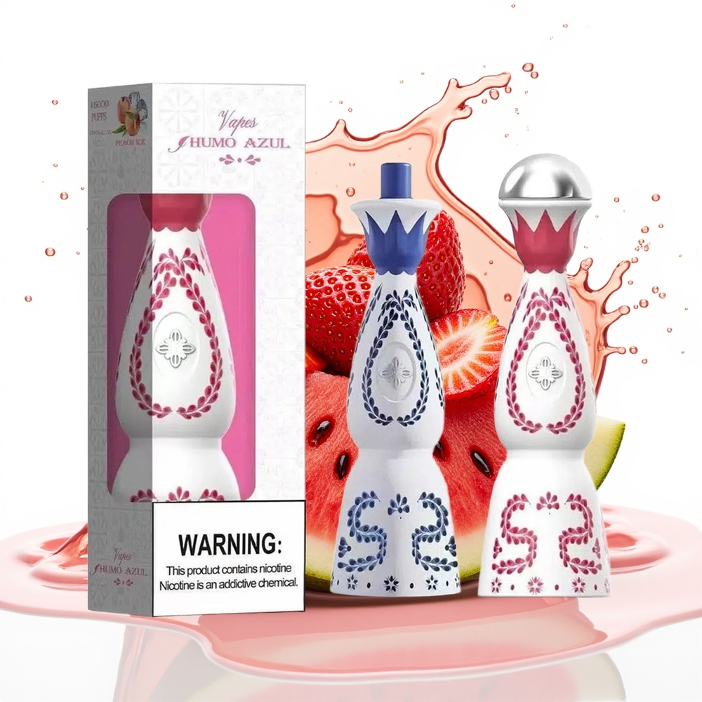 HUMO Azul 15000 Puffs 5% Nikotina Jagoda Lubenica Grozdje