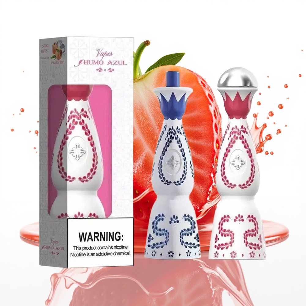 HUMO Azul 15000 Puffs 5% Nikotina Jagodni Medved USB-C