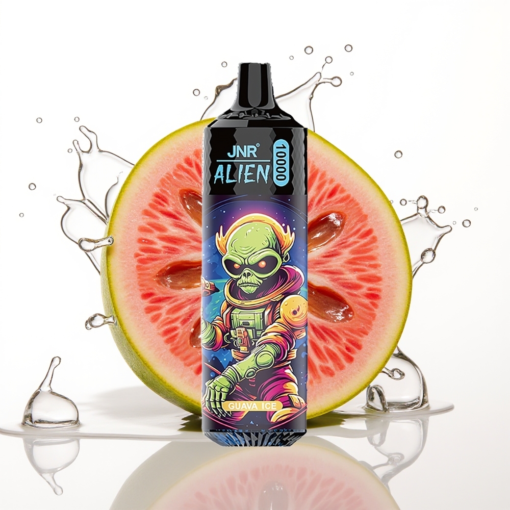 JNR Alien 10000 Puffs 850mAh RGB Gvajdov Led Enkratni Vape