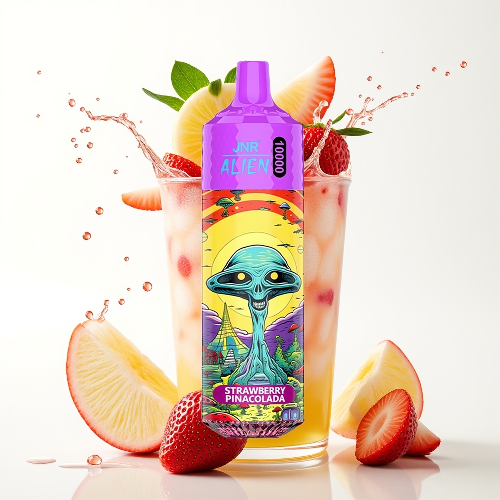 JNR Alien 10000 Puffs 850mAh RGB Jagoda Pina Kolada