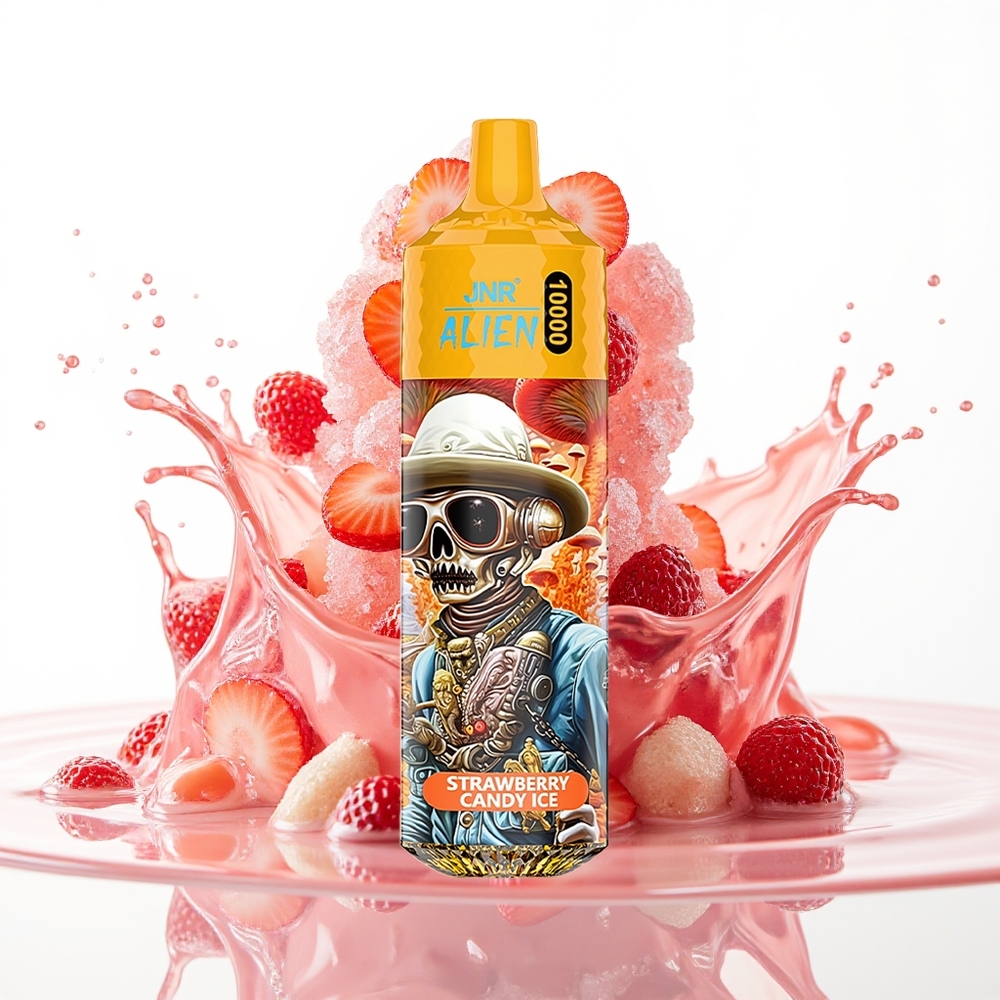 JNR Alien 10000 Puffs 850mAh Type-C Jagoda Sladkopoledna Ledena