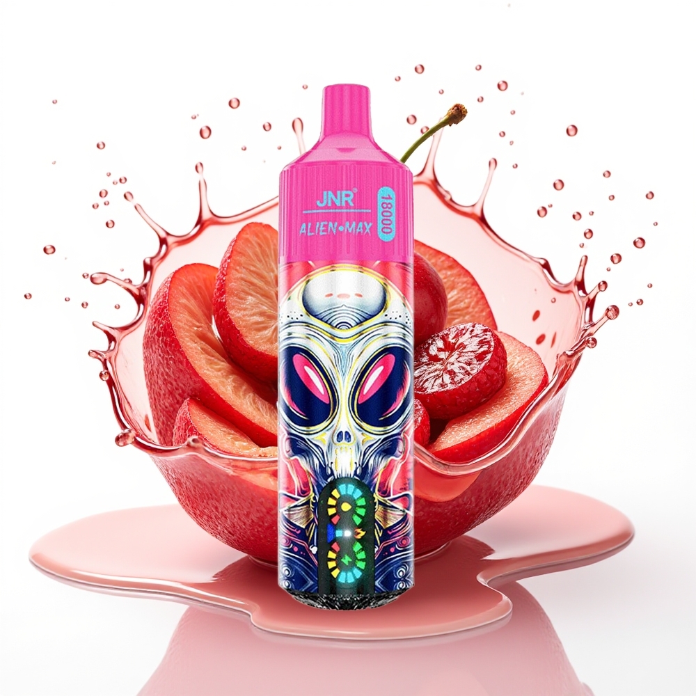 JNR Alien Max 18000 Puffs Dual Mesh Cherry Berry 28ml