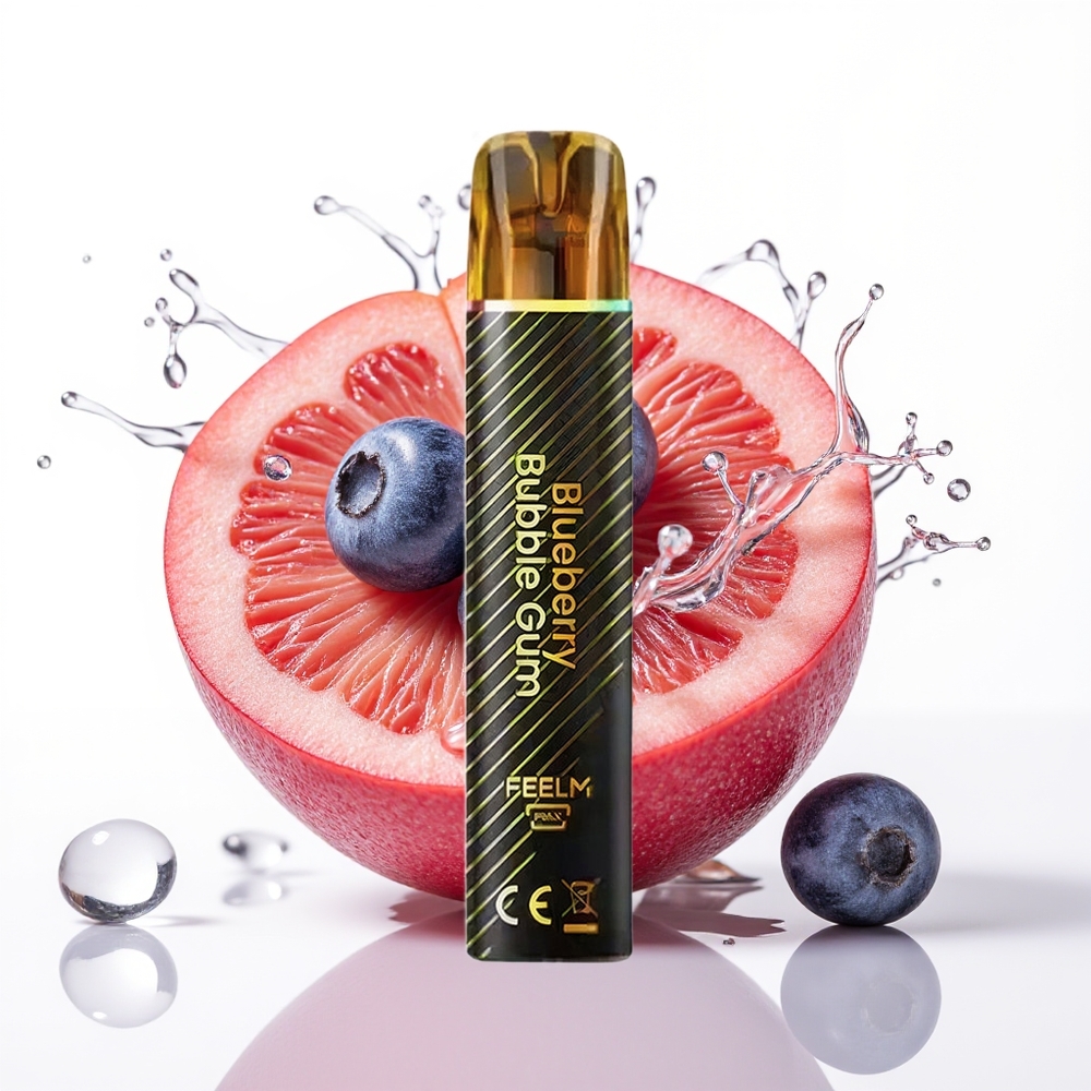JNR Black&Golden 600+200 Puffov Brezžični Vape Borovnica Mehki Bonboni 550mAh 2ml
