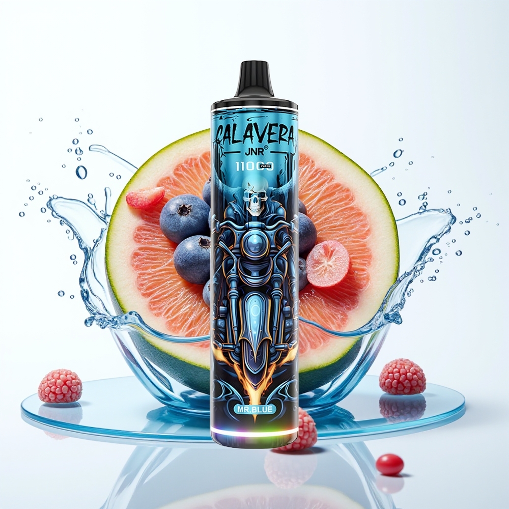 JNR Calavera 11000 Puffs 21ml 850mAh Enkratna Vape Gospod Modri