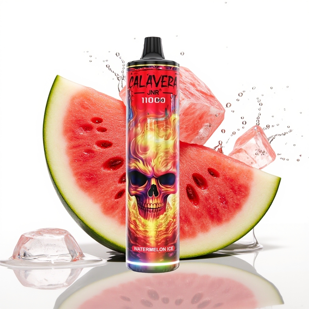 JNR Calavera 11000 Puffs Enkratna Vape Lubenica Led 850mAh 21ml