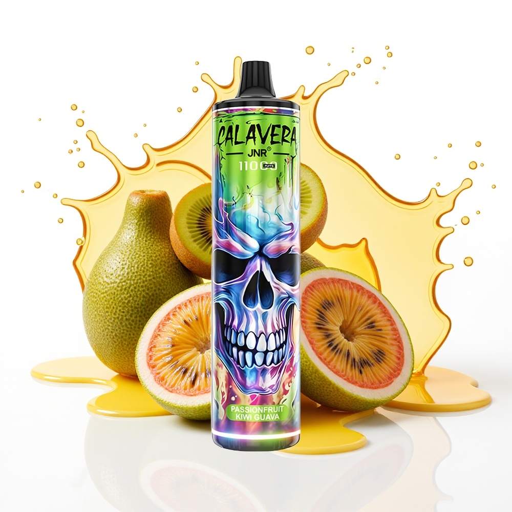 JNR Calavera 11000 Puffs Tipkovnica 850mAh 21ml Mangoščevec Kivi Guava