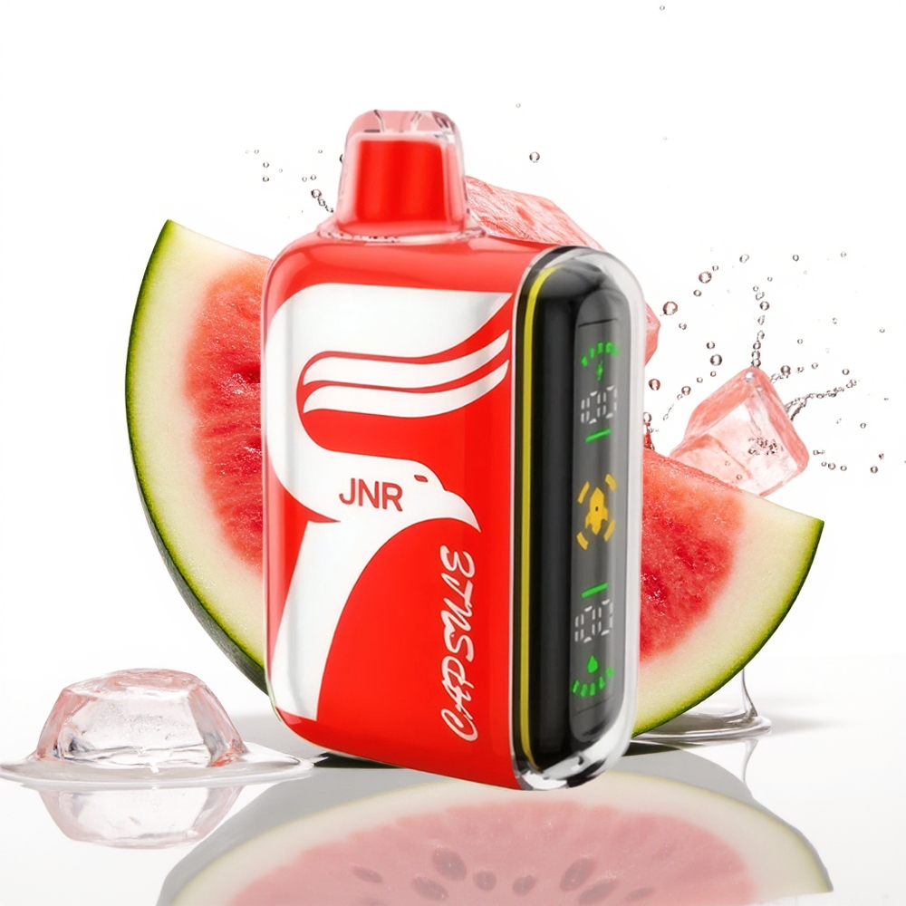 JNR Capsule 15000 Puffs 20ml/850mAh Enkratna Vape Lubenica Led