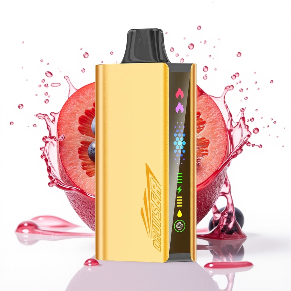 JNR Cruiser 12000 Puffs Dual Mesh Aluminij Bluberry Eksplozija