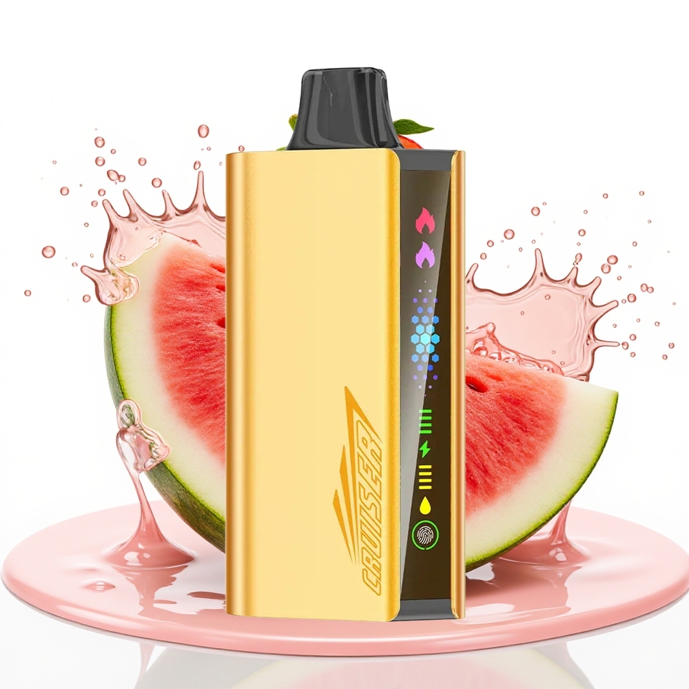 JNR Cruiser 12000 Puffs Dual Mesh Aluminij Strawberry Coconut Watermelon