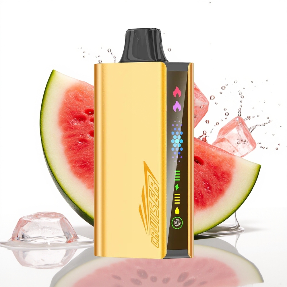 JNR Cruiser 12000 Puffs Dual Mesh Lubenika Led Enkratni Vape