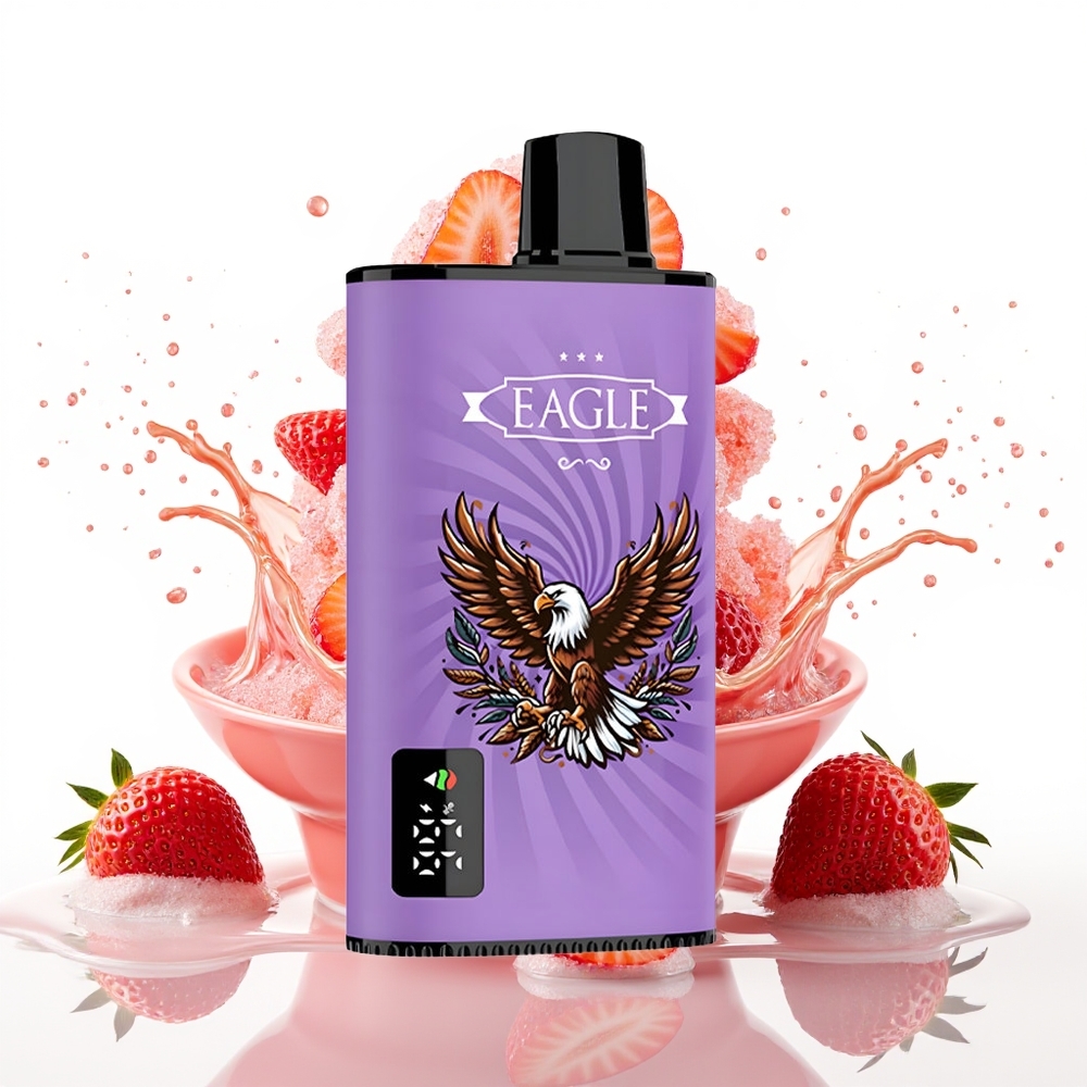 JNR EAGLE Smart 23000 Puffs 25ml 2% Enkratni Vape Jagoda Led