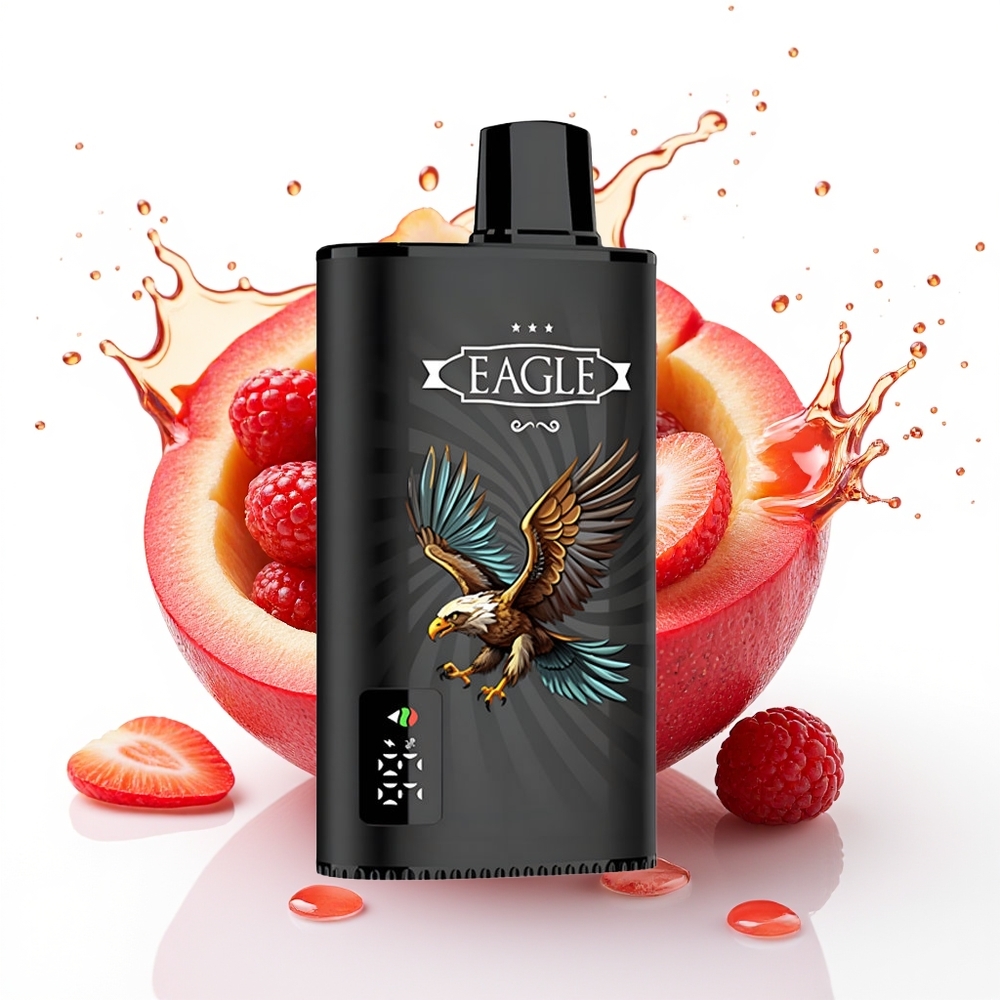 JNR EAGLE Smart 23000 Puffs Digital Screen 25ml Mehanske Jagode Enkratni Vape