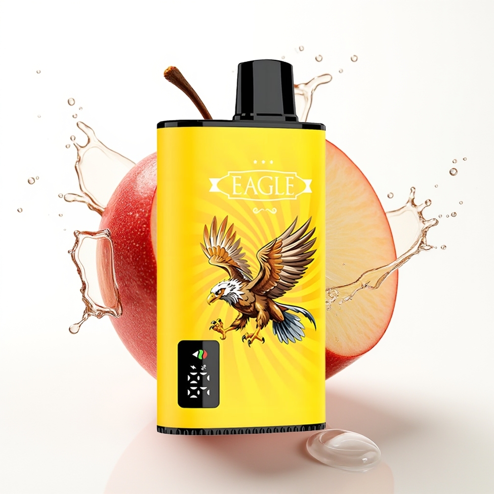 JNR EAGLE Smart 23000 Puffs Dvojno Jabolko Enkratni Vape 25ml 750mAh
