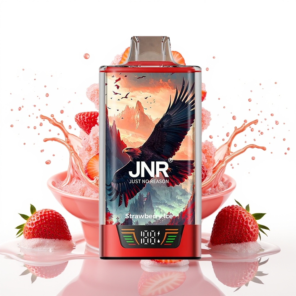 JNR Falcon Pro 28000 Enkratna Vape Jagoda Led 30ml 950mAh