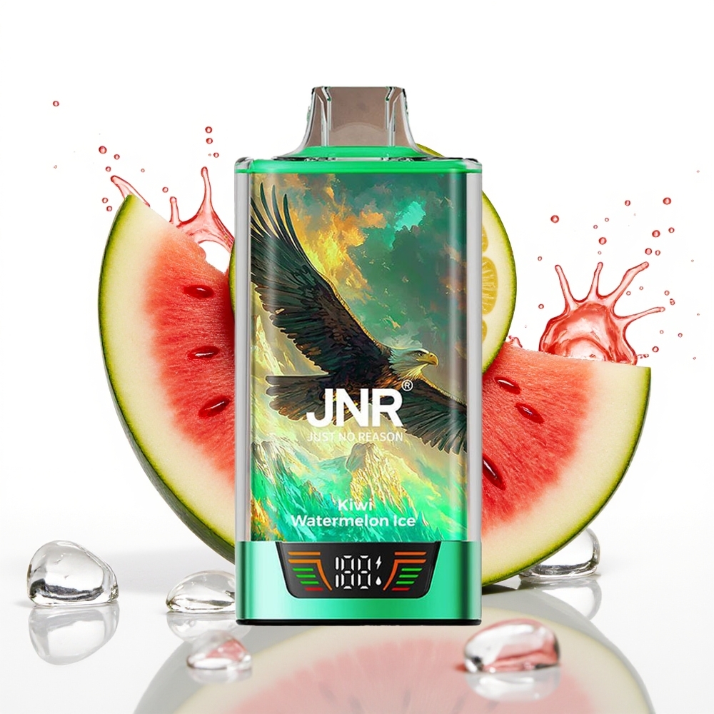JNR Falcon Pro 28000 Enkratna Vape Kivi Lubenica Led 30ml USB-C