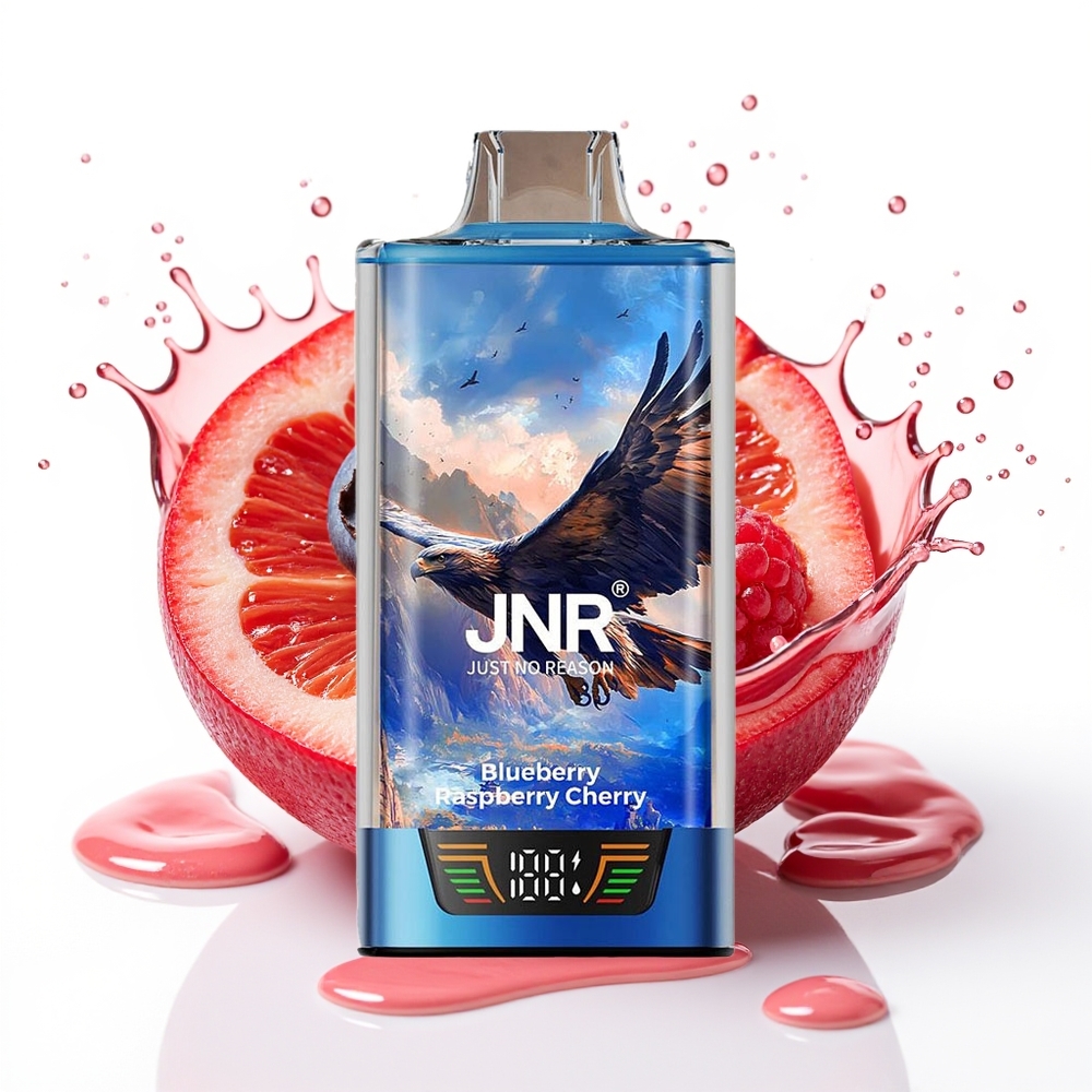 JNR Falcon Pro 28000 Enkratni Vape Borovnica Malina Češnja 30ml 950mAh
