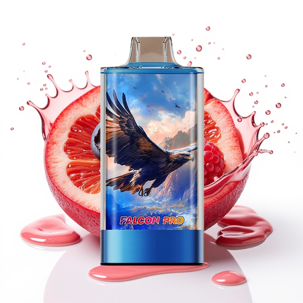 JNR Falcon Pro 28000 Enkratni Vape Borovnica Malina Češnja 30ml 950mAh