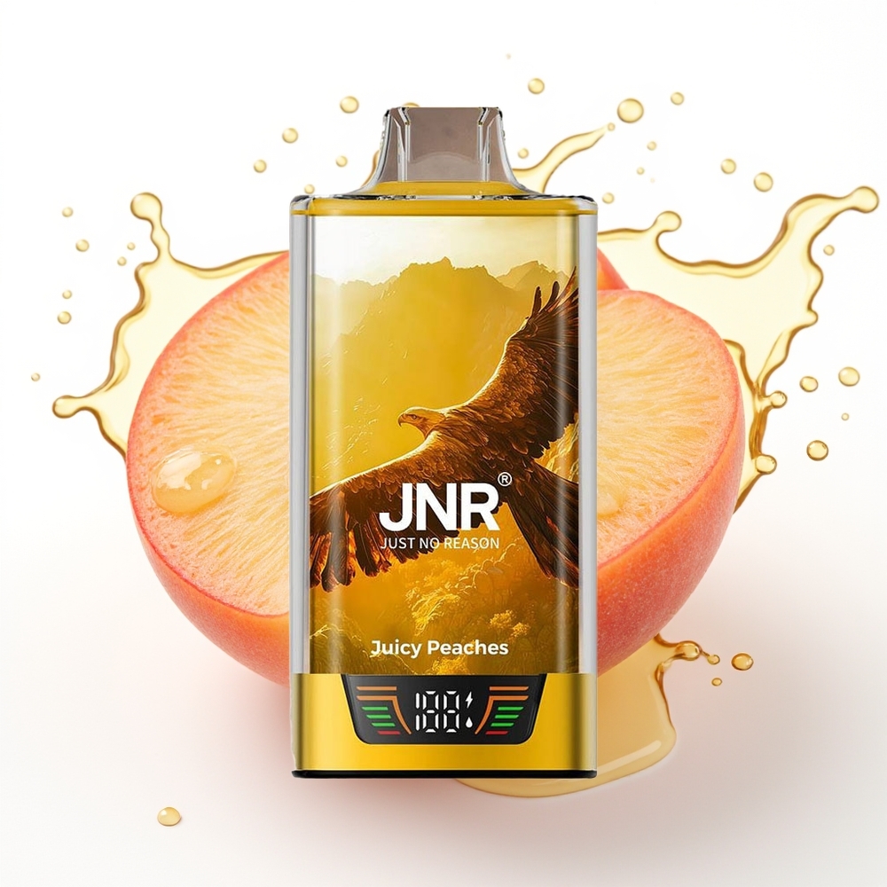 JNR Falcon Pro 28000 Enkratni Vape Sočne Breskve 30ml Dual Mesh