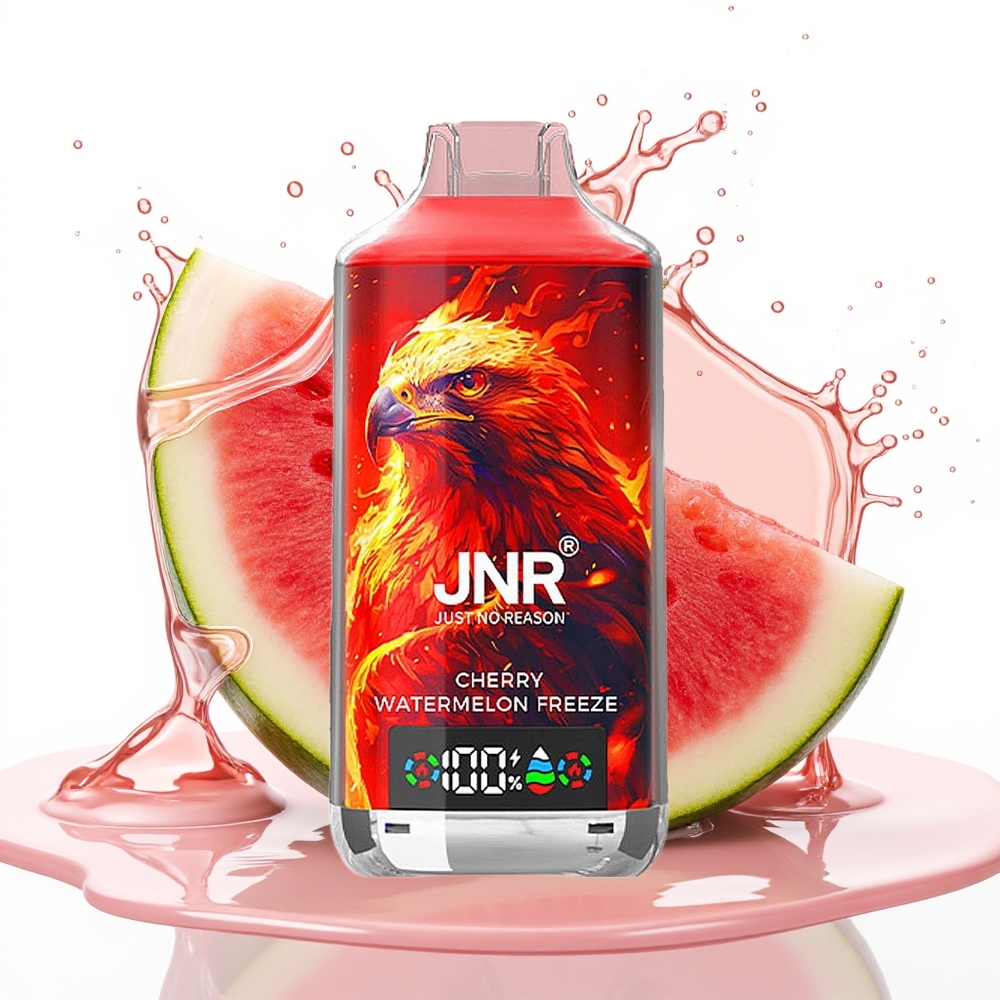 JNR Falcon X 18000 Puffs 24ml Dvojno Jedro Češnja Lubenica Zamrznitev