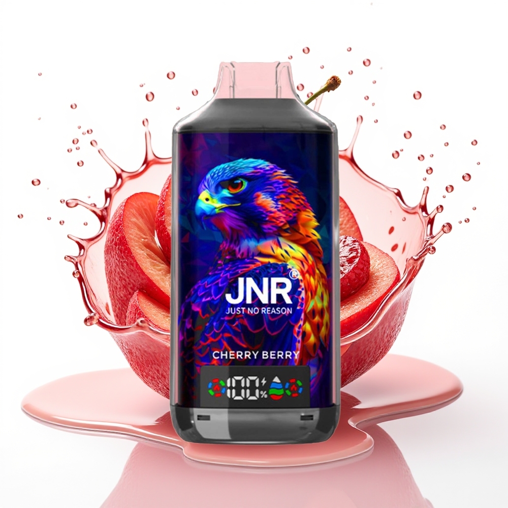 JNR Falcon X 18000 Pufov 24ml Češnja Jagoda Enkratni Vape