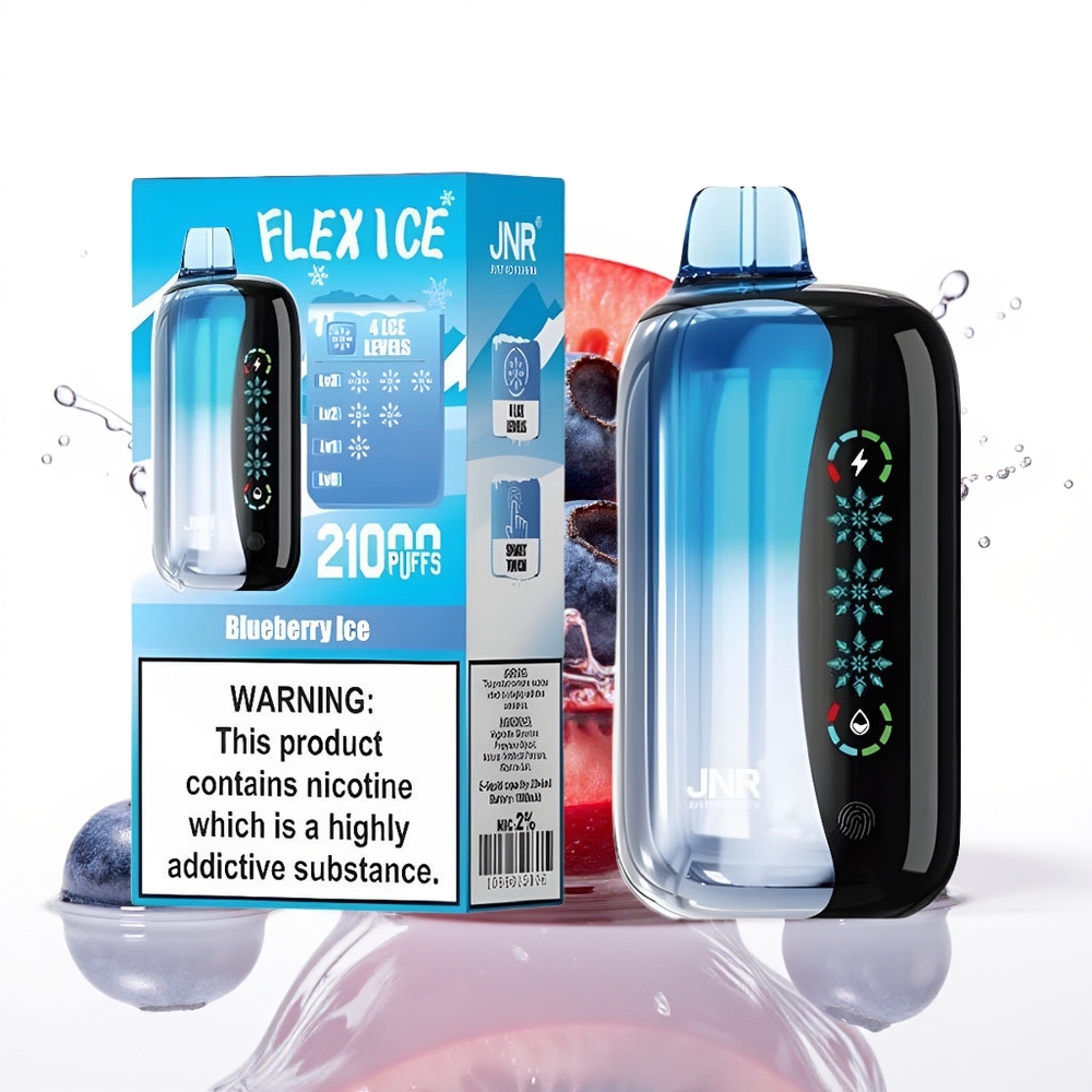JNR Flex Ice 21000 Pufov Tipkovnica Prilagodljiv Zračni Tok Borovnica Led