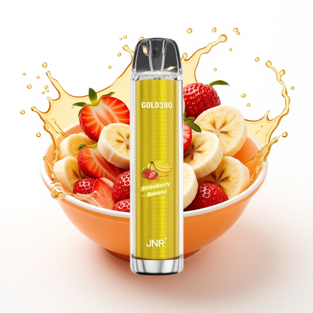 JNR Glod380 6000 Puffov 13ml Enkratna Vape Jagoda Banana