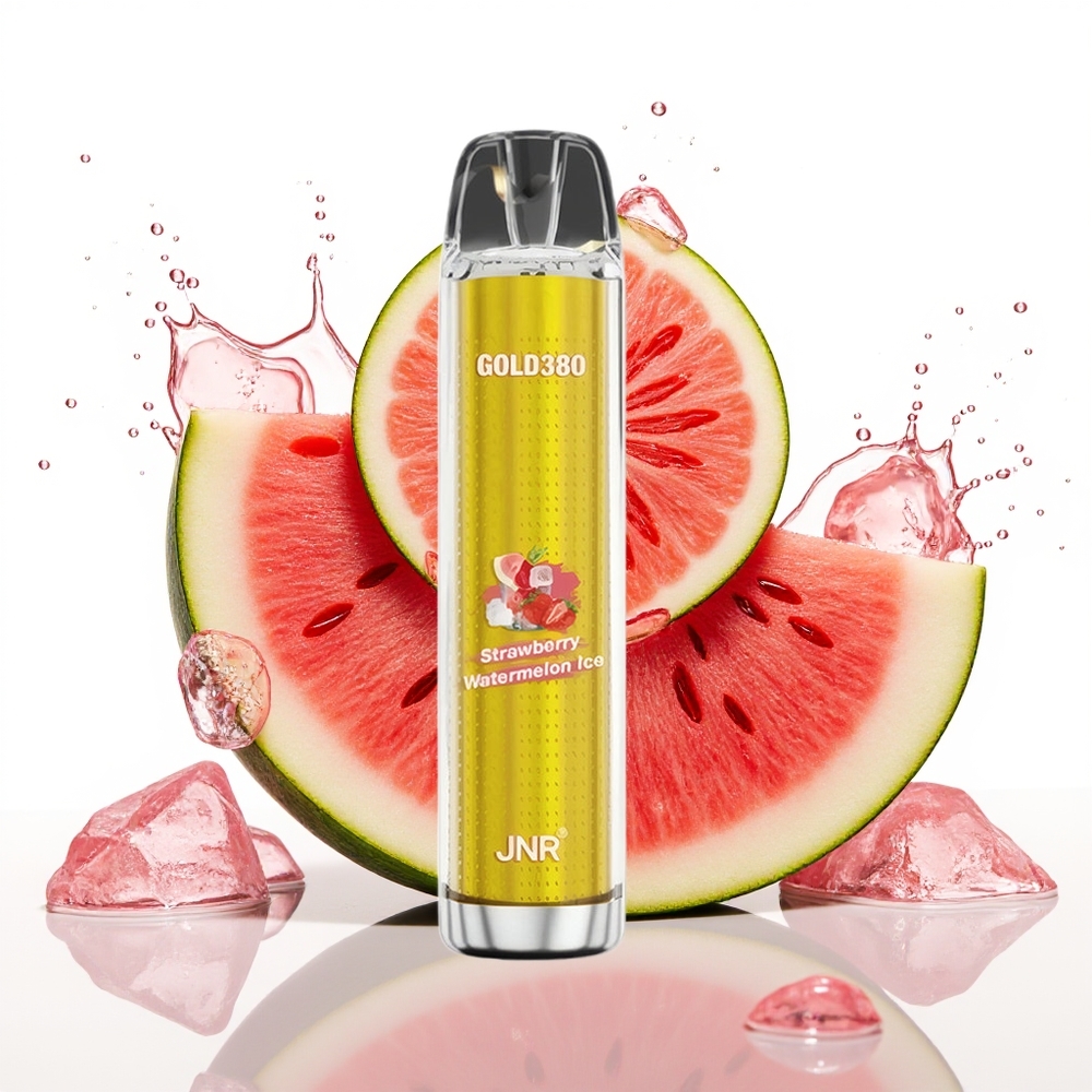 JNR Glod380 6000 Puffs 13ml Enkratna Vape Jagoda Lubenica Led