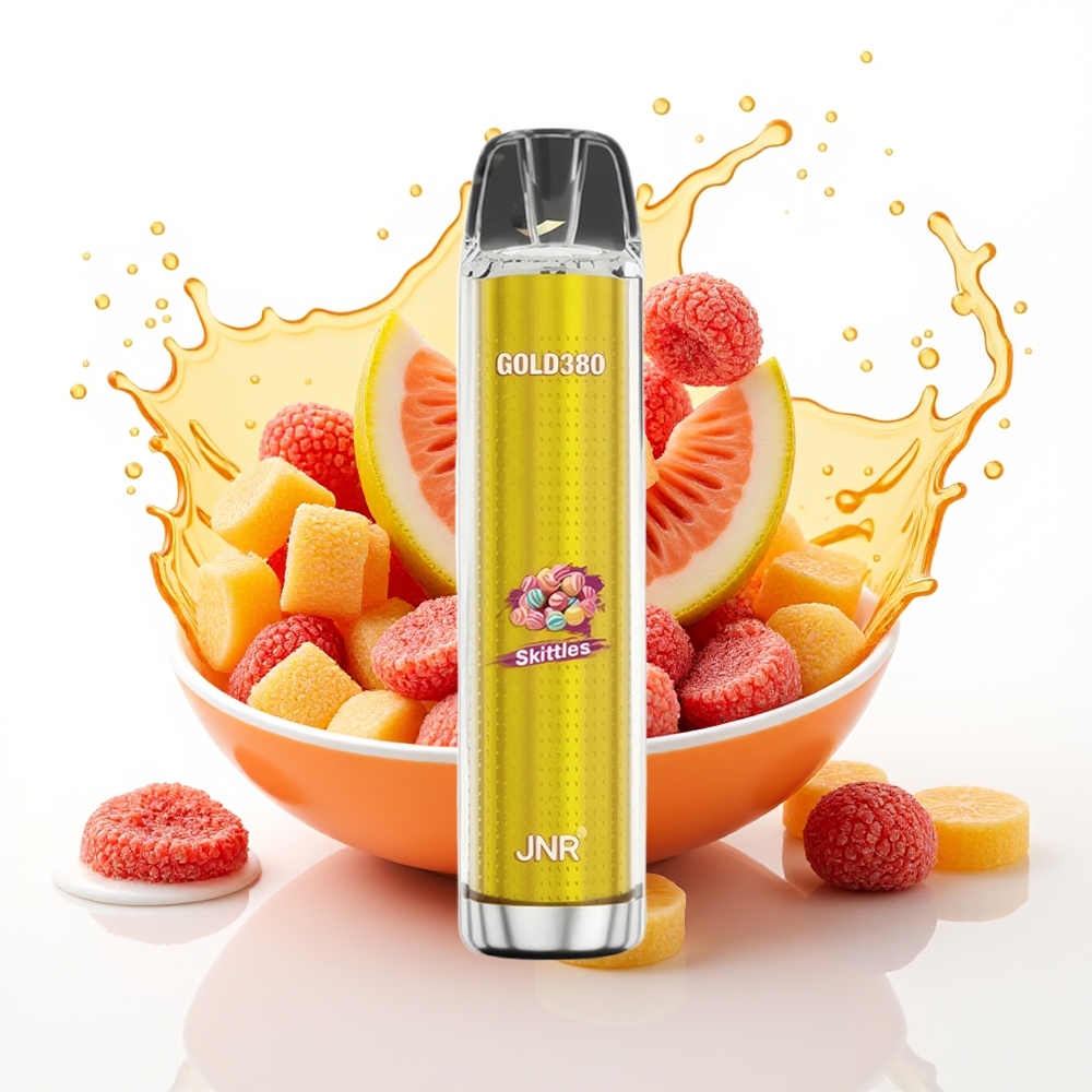 JNR Glod380 6000 Pufi 13ml Enkratna Vapa Skittle