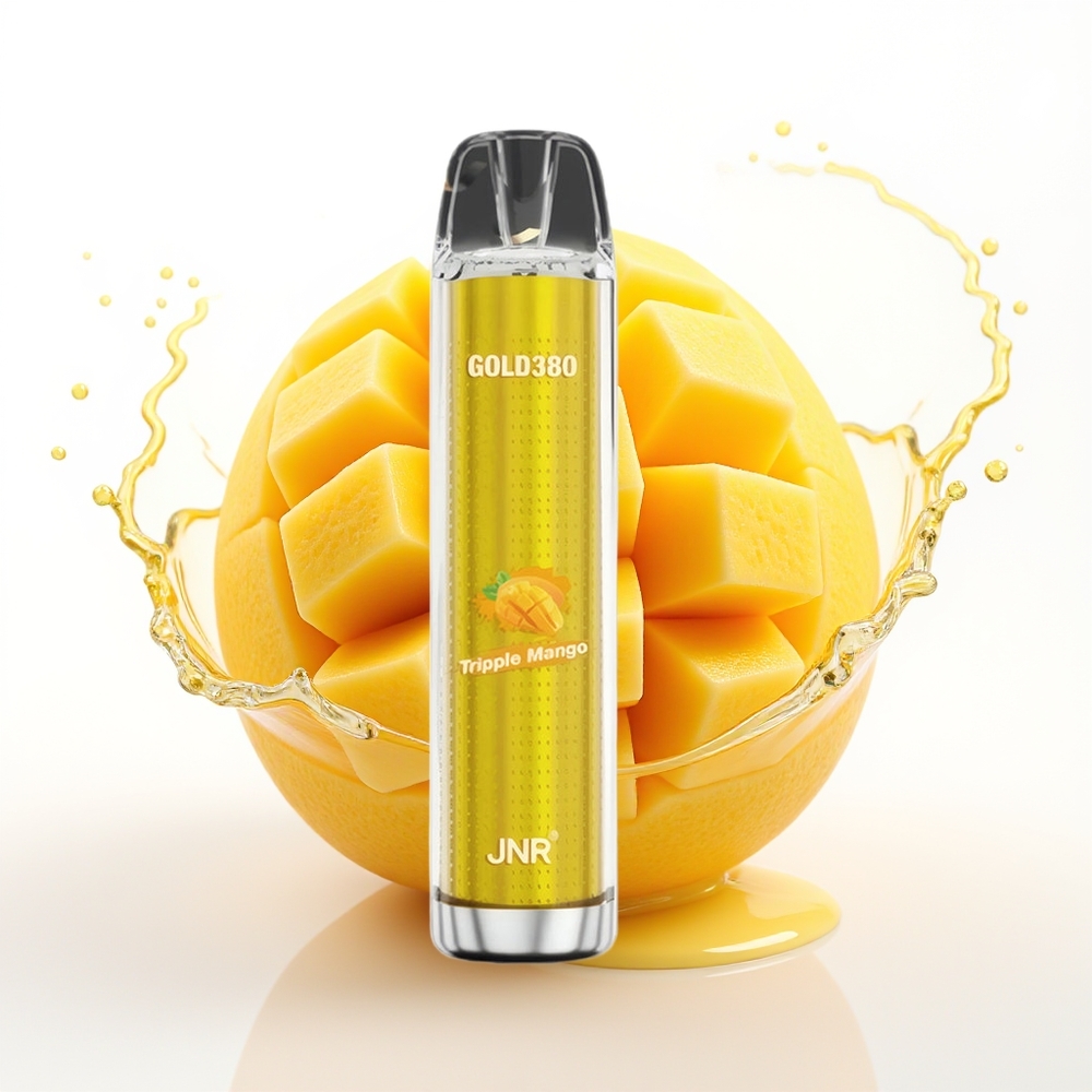 JNR Glod380 6000 Pufi 13ml Trojni Mango Enkratni Vape